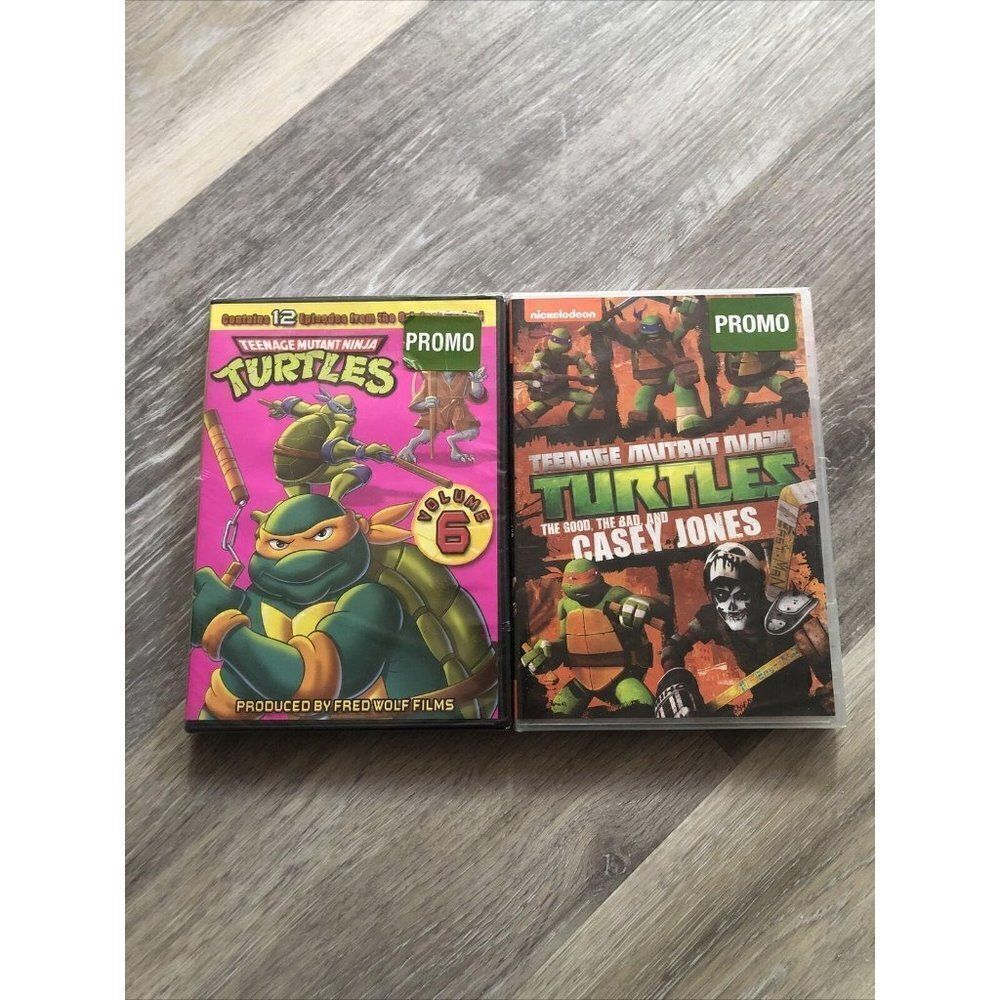 Teenage Mutant Ninja Turtles DVD Lot Vol. 6 ,& THE